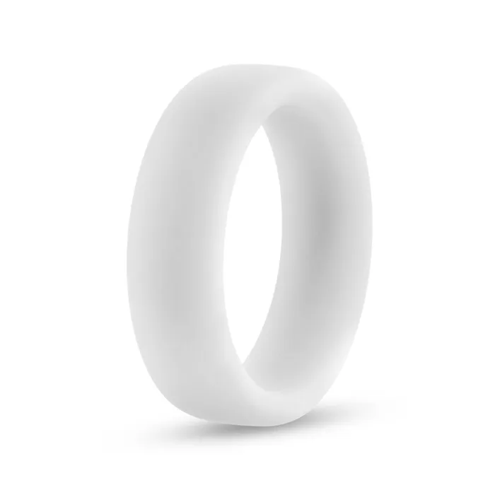Blush Novelties GlowInTheDark Silicone Cock Ring for Fun Playtime Male Sex Toys