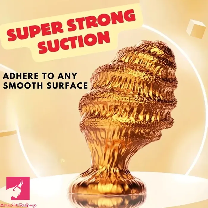 Dildos 433in Alien Shaped Spiral Prostate Massager Silicone Soft Cock Dildo Weadultshop
