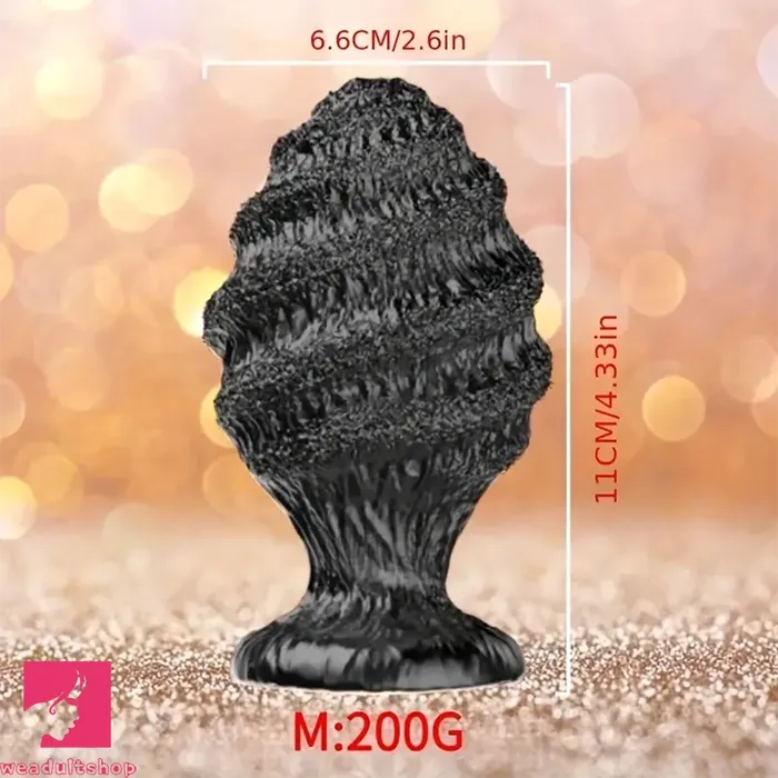 Dildos 433in Alien Shaped Spiral Prostate Massager Silicone Soft Cock Dildo Weadultshop