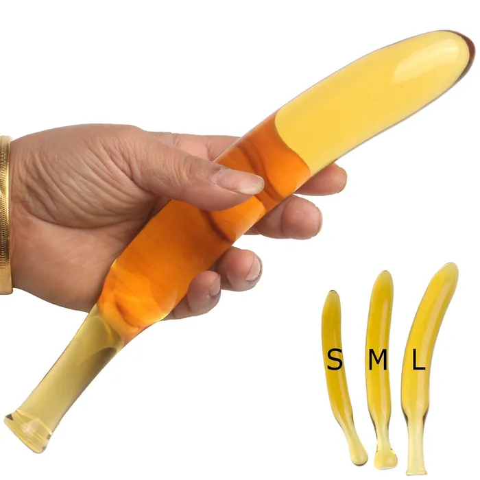  Dildos Banana Glass Disguise Dildo