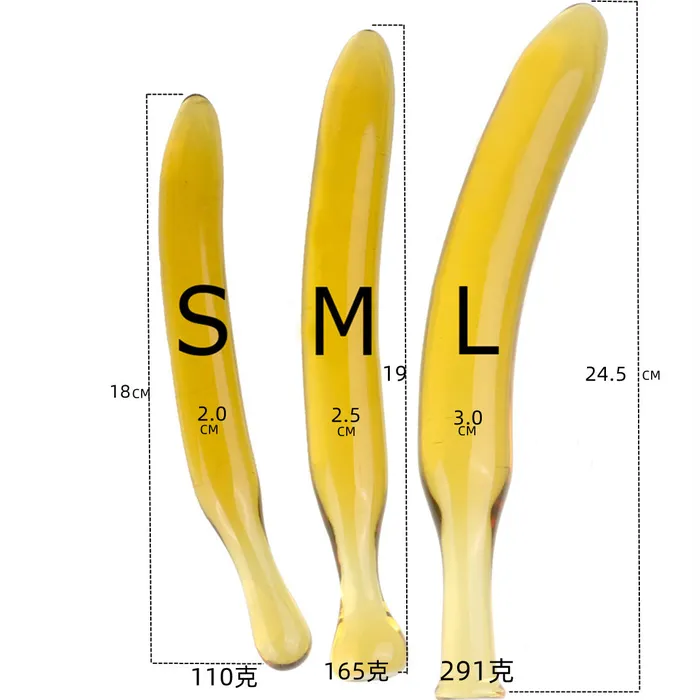  Dildos Banana Glass Disguise Dildo