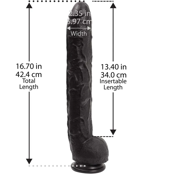 Dildos Doc Johnson Doc Johnsons Giant 17Inch Suction Cup Dildo Adventure