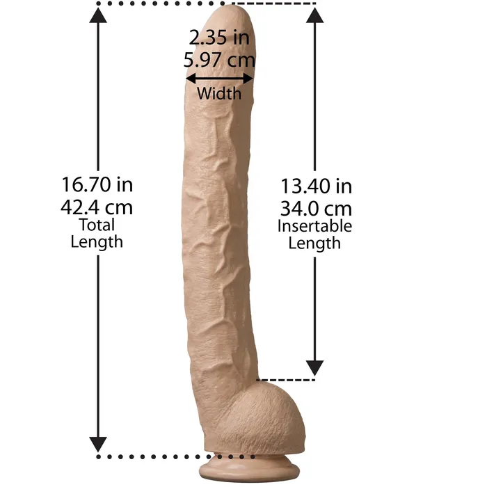 Dildos Doc Johnson Doc Johnsons Giant 17Inch Suction Cup Dildo Adventure