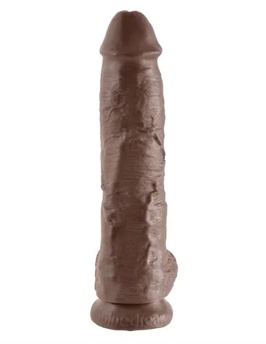 Dildos Pipedream King Cock 10Inch Realistic Dildo with Suction Cup for HandsFree Fun