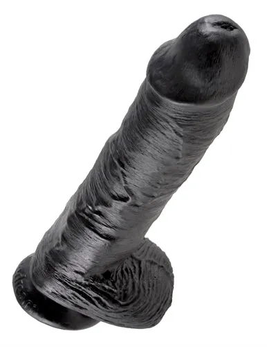 Dildos Pipedream King Cock 10Inch Realistic Dildo with Suction Cup for HandsFree Fun