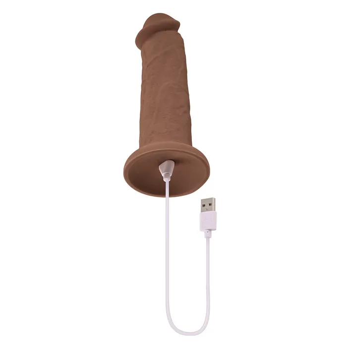 Dildos Sale 7 Inch Girthy Vibrating Dong Dark Dildos Sale 7 Inch Girthy Vibrating Dong Dark