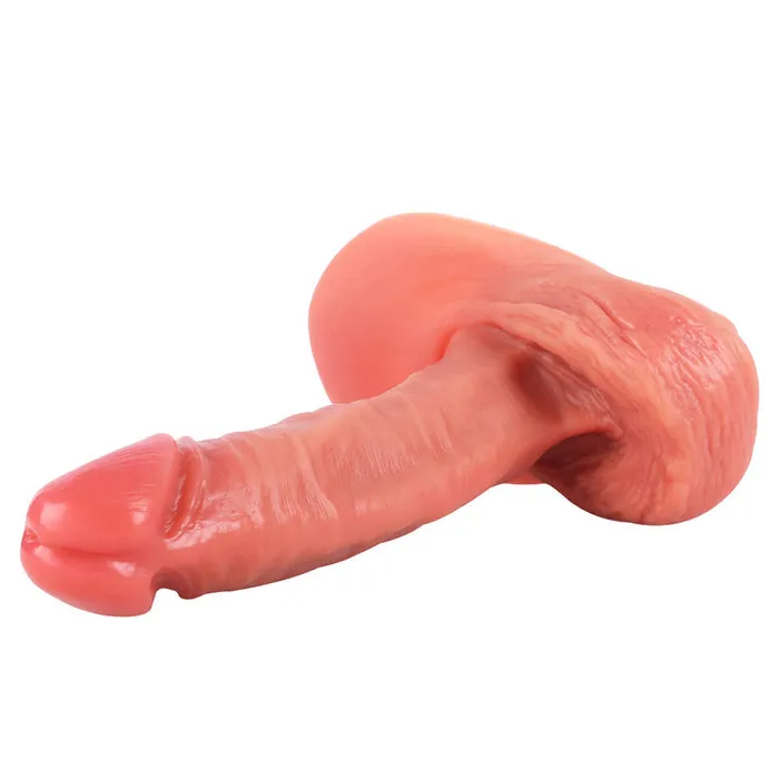 Dildos sex toys Slim Pink Flesh Suction Cup Realistic Dildo