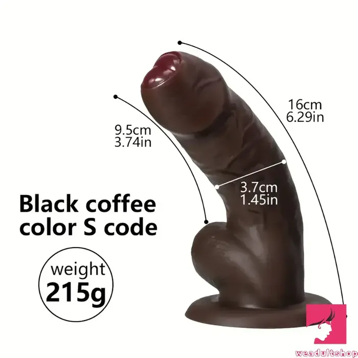 Dildos Weadultshop 629in 826in 1043in XML Ebony Silicone Soft Real Coffee Dildo For Love