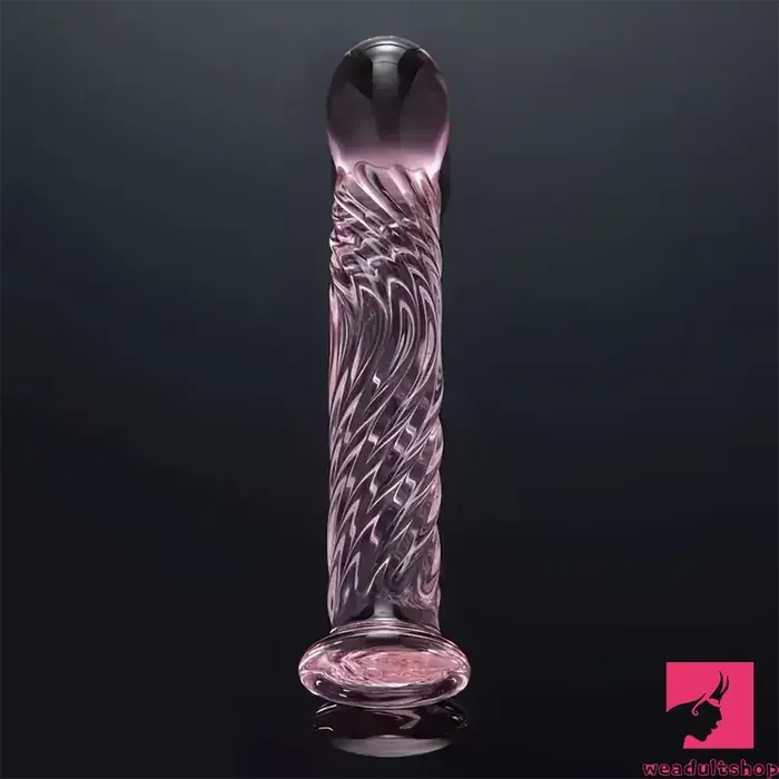 Dildos Weadultshop 669in Realistic Pink Threaded Glass Dildo For Female Sex Toy Dildos Weadultshop 669in Realistic Pink Threaded Glass Dildo For Female Sex Toy
