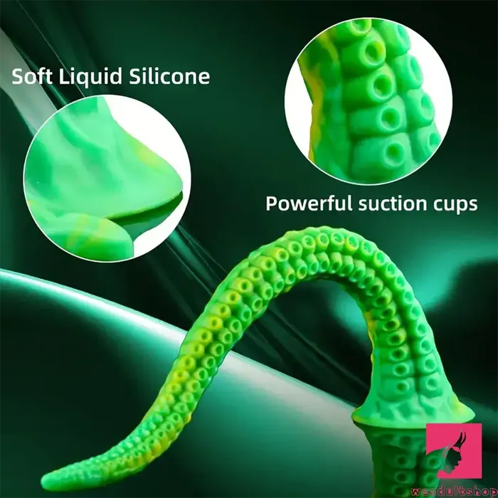Female Sex Toys 1417in 177in 2204in Alienophallos Octopus Silicone Flexible Big Long Dildo Weadultshop