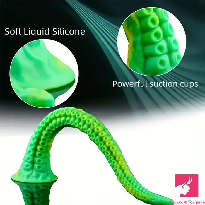 Female Sex Toys 1417in 177in 2204in Alienophallos Octopus Silicone Flexible Big Long Dildo Weadultshop