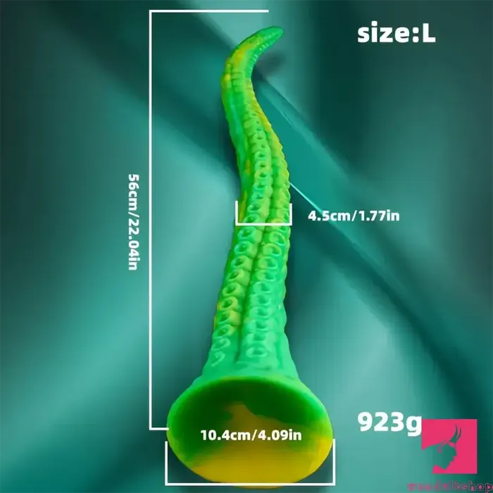 Female Sex Toys 1417in 177in 2204in Alienophallos Octopus Silicone Flexible Big Long Dildo Weadultshop