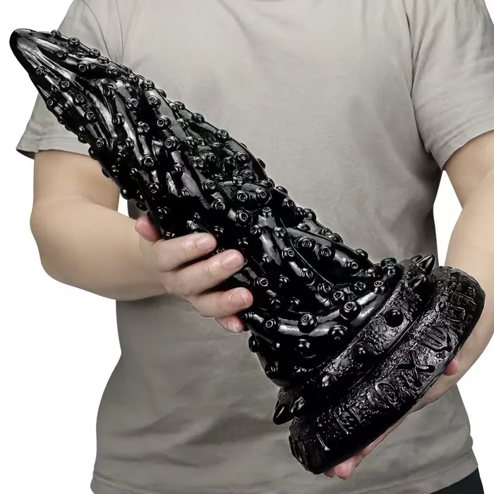  Giant Black Silicone Tentacle Dildo Dildos