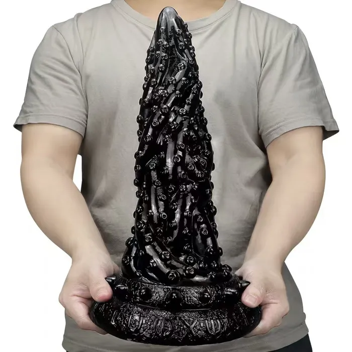  Giant Black Silicone Tentacle Dildo Dildos
