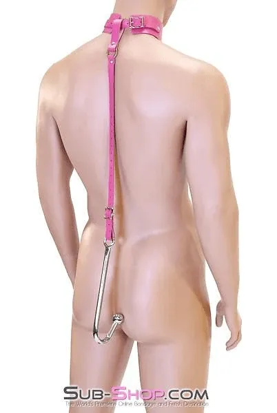 Male Sex Toys Autumn 7167ASIS Femme Sissy Slut Trainer Adjustable Anal Hook Trainer and Collar Set Male Sex Toys Autumn 7167ASIS Femme Sissy Slut Trainer Adjustable Anal Hook Trainer and Collar Set