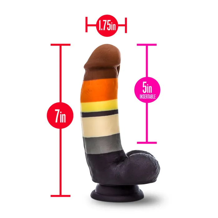 Male Sex Toys Blush Novelties Avant P9 Bear Fun Thick Toy with Strong Suction Cup Base
