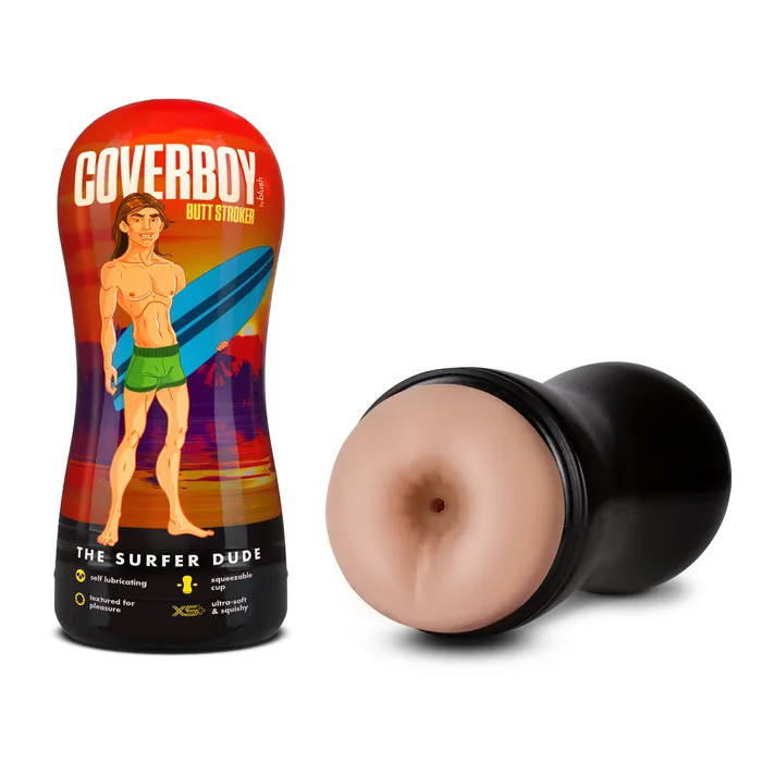 Male Sex Toys Coverboy the Surfer Dude Self Lubricating Stroker Beige Sale Specials Male Sex Toys Coverboy the Surfer Dude Self Lubricating Stroker Beige Sale Specials