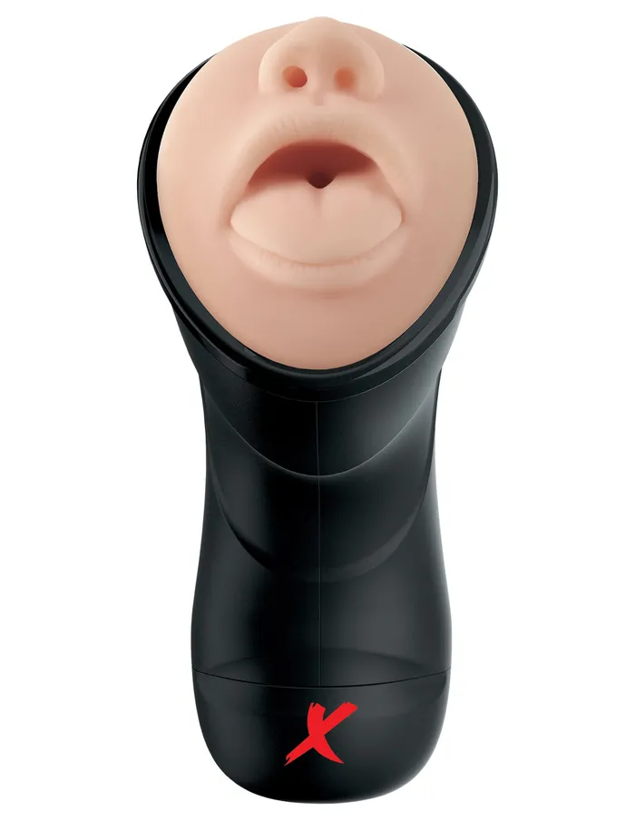 Male Sex Toys Deep Throat Vibrating Stroker Fanta Flesh Adventure with Powerful Vibes Pipedream