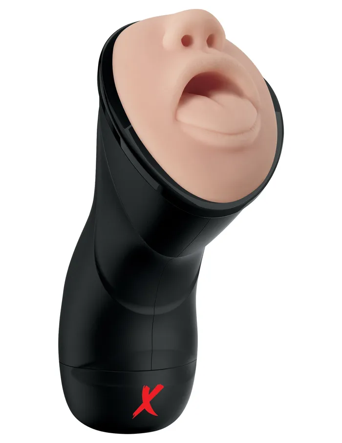 Male Sex Toys Deep Throat Vibrating Stroker Fanta Flesh Adventure with Powerful Vibes Pipedream