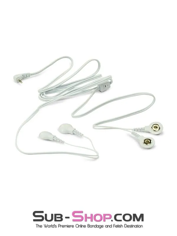 Male Sex Toys Moonwell 2305M Electro Sex Power Box Wires 4 Snap Style Connectors MEGA Deal