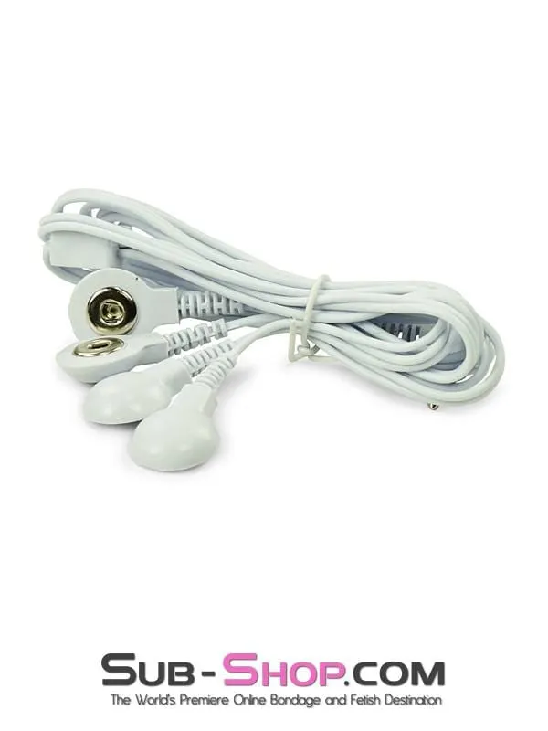 Male Sex Toys Moonwell 2305M Electro Sex Power Box Wires 4 Snap Style Connectors MEGA Deal