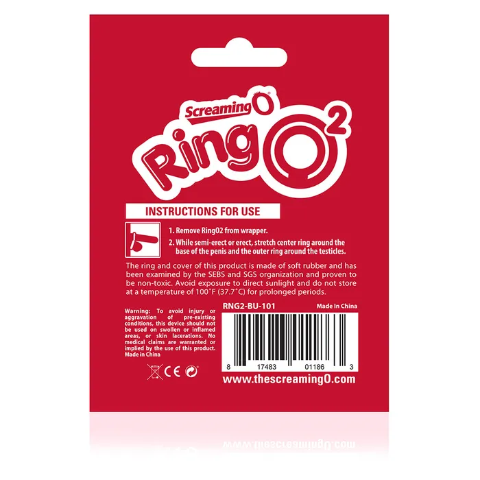 Male Sex Toys Screaming O Double Ring Stretchy CRing for Enhanced Playtime Fun