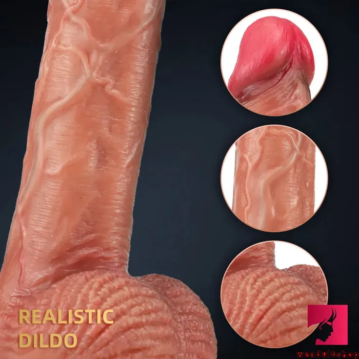 Male Sex Toys Weadultshop 827in Soft Real Dildo Sex Toy For Women Men Masturbator