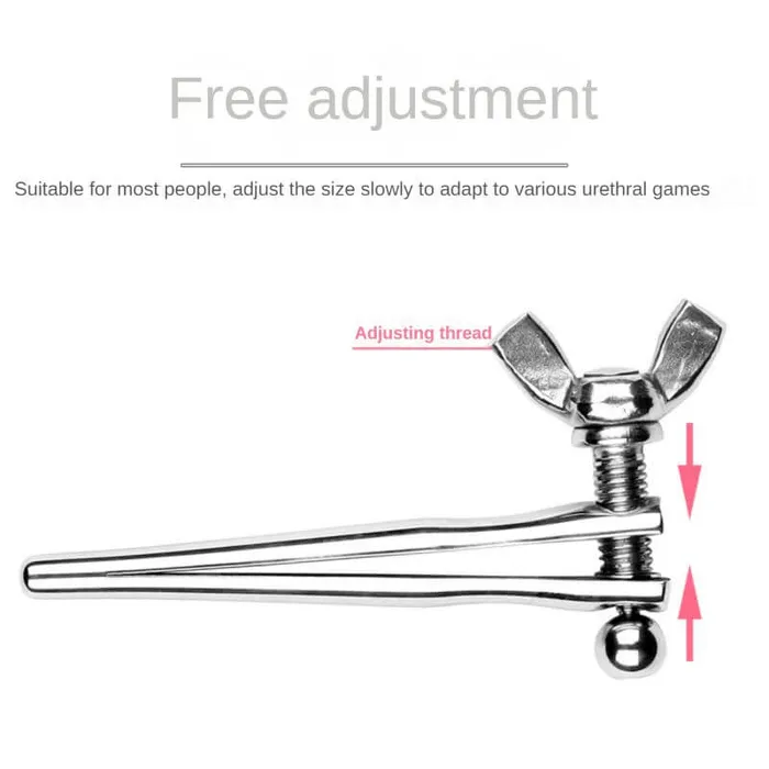 Male Sex Toys Weadultshop Stainless Steel Adjustable Urethral Dilator Sounding BDSM Penis Plug Male Sex Toys Weadultshop Stainless Steel Adjustable Urethral Dilator Sounding BDSM Penis Plug