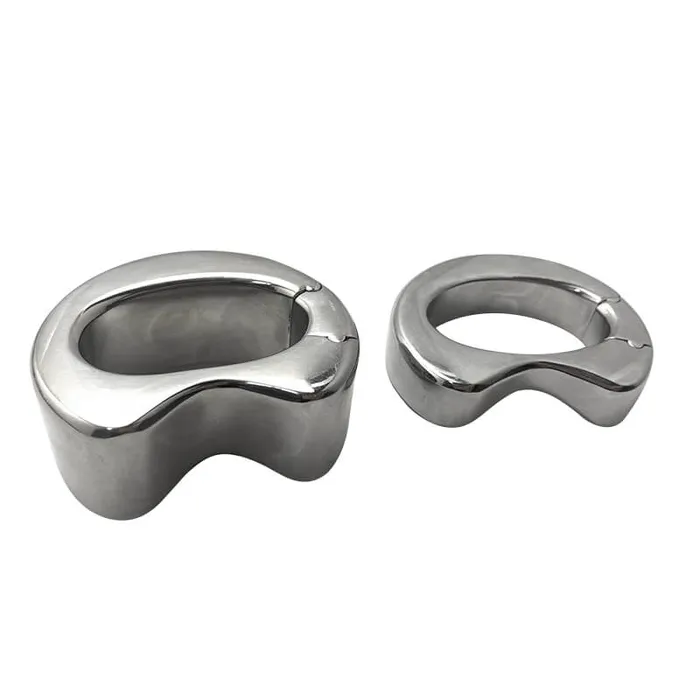 Male Sex Toys Weadultshop Stainless Steel Lock Cock Ring Weight male metal Ball Stretcher Male Sex Toys Weadultshop Stainless Steel Lock Cock Ring Weight male metal Ball Stretcher