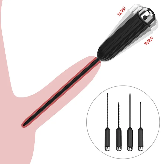 Male Sex Toys Weadultshop Ten Vibrating Modes Silicone Urethral Sounding Penis Plug Vibrator Male Sex Toys Weadultshop Ten Vibrating Modes Silicone Urethral Sounding Penis Plug Vibrator