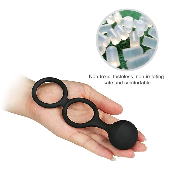 Masturbation Ball Penis Exerciser Gravity Ball Weight Ring weadultshop Male Sex Toys