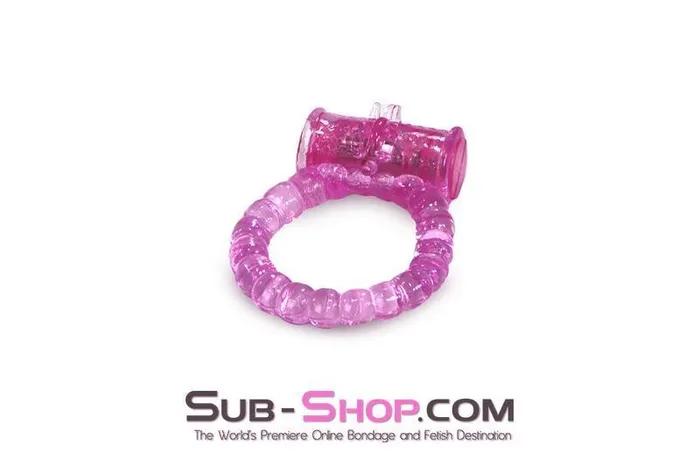 Moonwell 2326AC Vibrating Pink Cock Ring Male Sex Toys