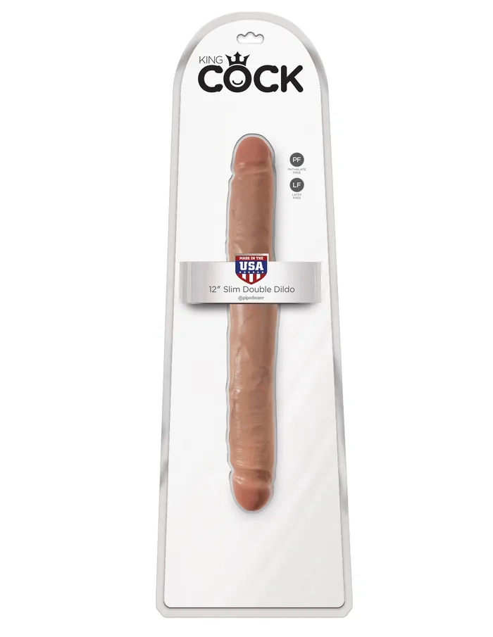Pipedream Dildos The King Cock 12Inch Slim Fun Dildo with Super Suction Cup